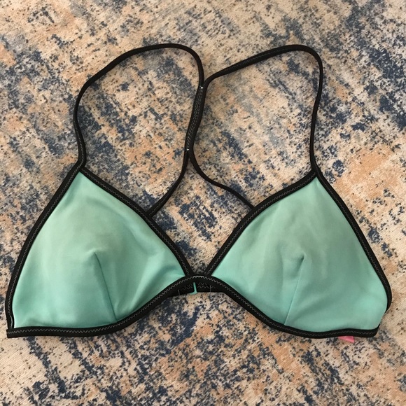 Victoria Secret Padded Bikini Halter Top Seafoam - Picture 1 of 3